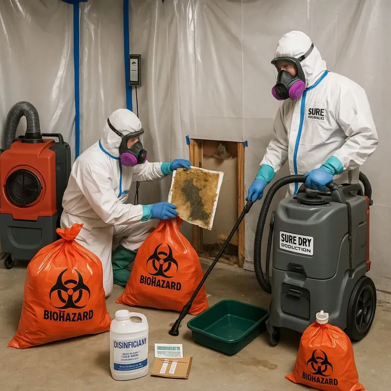 Contaminated Water Handling Protocols process in Clarksville, IA